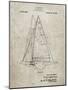 PP942-Sandstone Ljungstrom Sailboat Rigging Patent Poster-Cole Borders-Mounted Giclee Print