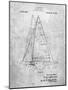 PP942-Slate Ljungstrom Sailboat Rigging Patent Poster-Cole Borders-Mounted Giclee Print