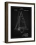 PP942-Vintage Black Ljungstrom Sailboat Rigging Patent Poster-Cole Borders-Framed Giclee Print