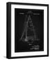 PP942-Vintage Black Ljungstrom Sailboat Rigging Patent Poster-Cole Borders-Framed Giclee Print