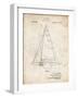 PP942-Vintage Parchment Ljungstrom Sailboat Rigging Patent Poster-Cole Borders-Framed Giclee Print