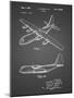 PP943-Black Grid Lockheed C-130 Hercules Airplane Patent Poster-Cole Borders-Mounted Giclee Print