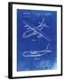 PP943-Faded Blueprint Lockheed C-130 Hercules Airplane Patent Poster-Cole Borders-Framed Giclee Print