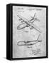 PP943-Slate Lockheed C-130 Hercules Airplane Patent Poster-Cole Borders-Framed Stretched Canvas