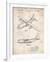 PP943-Vintage Parchment Lockheed C-130 Hercules Airplane Patent Poster-Cole Borders-Framed Giclee Print