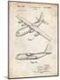 PP943-Vintage Parchment Lockheed C-130 Hercules Airplane Patent Poster-Cole Borders-Mounted Giclee Print