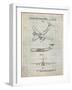 PP944-Antique Grid Parchment Lockheed C-130 Hercules Airplane Patent Poster-Cole Borders-Framed Giclee Print