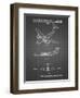 PP944-Black Grid Lockheed C-130 Hercules Airplane Patent Poster-Cole Borders-Framed Giclee Print