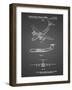 PP944-Black Grid Lockheed C-130 Hercules Airplane Patent Poster-Cole Borders-Framed Giclee Print