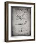 PP944-Faded Grey Lockheed C-130 Hercules Airplane Patent Poster-Cole Borders-Framed Giclee Print