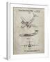 PP944-Sandstone Lockheed C-130 Hercules Airplane Patent Poster-Cole Borders-Framed Giclee Print