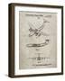 PP944-Sandstone Lockheed C-130 Hercules Airplane Patent Poster-Cole Borders-Framed Giclee Print