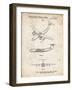 PP944-Vintage Parchment Lockheed C-130 Hercules Airplane Patent Poster-Cole Borders-Framed Giclee Print