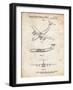 PP944-Vintage Parchment Lockheed C-130 Hercules Airplane Patent Poster-Cole Borders-Framed Giclee Print