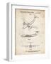 PP944-Vintage Parchment Lockheed C-130 Hercules Airplane Patent Poster-Cole Borders-Framed Giclee Print