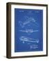 PP945-Blueprint Lockheed Electra Airplane Patent Poster-Cole Borders-Framed Giclee Print