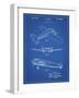 PP945-Blueprint Lockheed Electra Airplane Patent Poster-Cole Borders-Framed Giclee Print