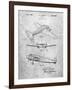 PP945-Slate Lockheed Electra Airplane Patent Poster-Cole Borders-Framed Giclee Print