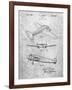 PP945-Slate Lockheed Electra Airplane Patent Poster-Cole Borders-Framed Giclee Print