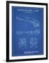 PP946-Blueprint Lockheed Ford Truck and Trailer Patent Poster-Cole Borders-Framed Giclee Print