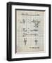 PP95-Antique Grid Parchment Star Wars Nebulon B Escort Frigate Poster-Cole Borders-Framed Giclee Print