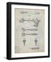 PP95-Antique Grid Parchment Star Wars Nebulon B Escort Frigate Poster-Cole Borders-Framed Giclee Print