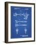 PP95-Blueprint Star Wars Nebulon B Escort Frigate Poster-Cole Borders-Framed Giclee Print