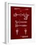 PP95-Burgundy Star Wars Nebulon B Escort Frigate Poster-Cole Borders-Framed Giclee Print