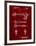 PP95-Burgundy Star Wars Nebulon B Escort Frigate Poster-Cole Borders-Framed Giclee Print