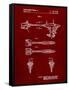 PP95-Burgundy Star Wars Nebulon B Escort Frigate Poster-Cole Borders-Framed Stretched Canvas