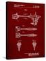 PP95-Burgundy Star Wars Nebulon B Escort Frigate Poster-Cole Borders-Stretched Canvas
