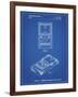 PP950-Blueprint Mattel Electronic Basketball Game Patent Poster-Cole Borders-Framed Giclee Print