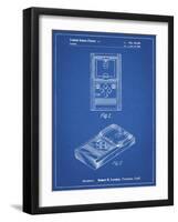 PP950-Blueprint Mattel Electronic Basketball Game Patent Poster-Cole Borders-Framed Giclee Print