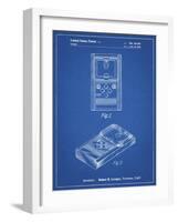 PP950-Blueprint Mattel Electronic Basketball Game Patent Poster-Cole Borders-Framed Giclee Print