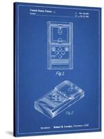 PP950-Blueprint Mattel Electronic Basketball Game Patent Poster-Cole Borders-Stretched Canvas