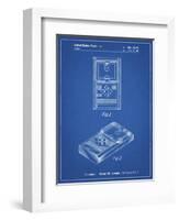 PP950-Blueprint Mattel Electronic Basketball Game Patent Poster-Cole Borders-Framed Giclee Print