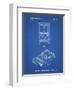 PP950-Blueprint Mattel Electronic Basketball Game Patent Poster-Cole Borders-Framed Giclee Print