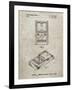 PP950-Sandstone Mattel Electronic Basketball Game Patent Poster-Cole Borders-Framed Giclee Print