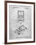 PP950-Slate Mattel Electronic Basketball Game Patent Poster-Cole Borders-Framed Giclee Print