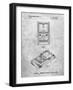 PP950-Slate Mattel Electronic Basketball Game Patent Poster-Cole Borders-Framed Giclee Print