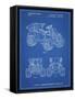 PP951-Blueprint Mattel Kids Dump Truck Patent Poster-Cole Borders-Framed Stretched Canvas