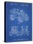 PP951-Blueprint Mattel Kids Dump Truck Patent Poster-Cole Borders-Stretched Canvas