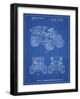 PP951-Blueprint Mattel Kids Dump Truck Patent Poster-Cole Borders-Framed Giclee Print