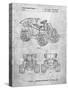 PP951-Slate Mattel Kids Dump Truck Patent Poster-Cole Borders-Stretched Canvas