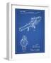 PP952-Blueprint Mattel Toy Pop Gun Patent Poster-Cole Borders-Framed Giclee Print