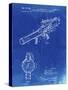 PP952-Faded Blueprint Mattel Toy Pop Gun Patent Poster-Cole Borders-Stretched Canvas