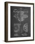 PP953-Chalkboard Mechanical Gearing 1912 Patent Poster-Cole Borders-Framed Giclee Print