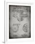 PP953-Faded Grey Mechanical Gearing 1912 Patent Poster-Cole Borders-Framed Giclee Print