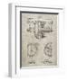 PP953-Sandstone Mechanical Gearing 1912 Patent Poster-Cole Borders-Framed Giclee Print