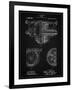 PP953-Vintage Black Mechanical Gearing 1912 Patent Poster-Cole Borders-Framed Giclee Print
